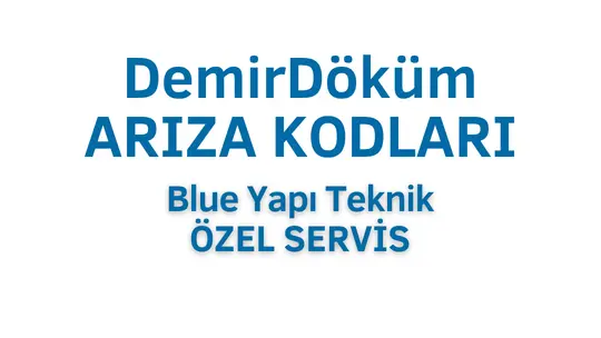DemirDöküm Arıza Kodları